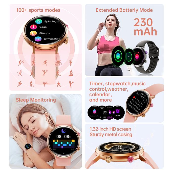 Desain SKMEI Smartwatch B511 yang ergonomis dan nyaman dipakai sepanjang hari