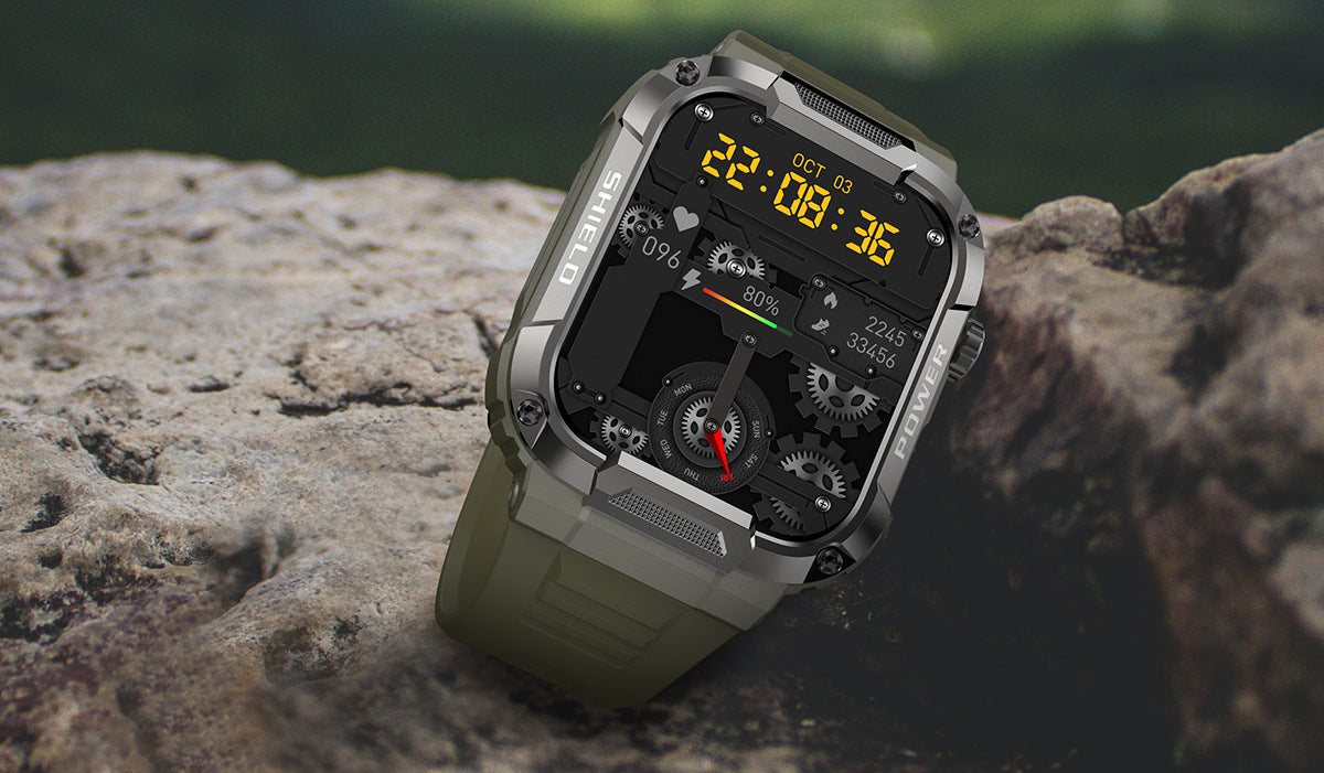 Durable smartwatch for outdoor activities and sports