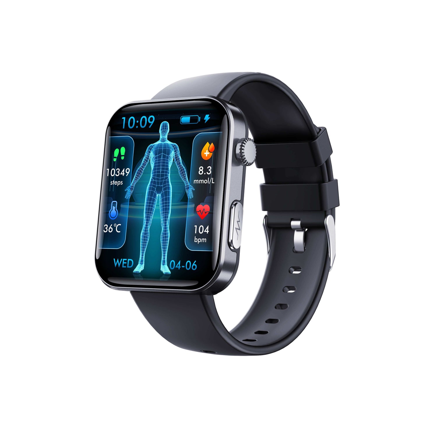 Jam pintar pelacak kesehatan dengan fitur Bluetooth call