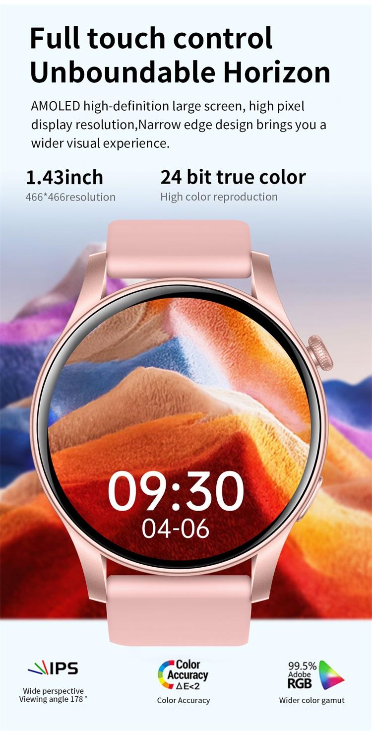 Jam smartwatch sport dengan berbagai fitur
