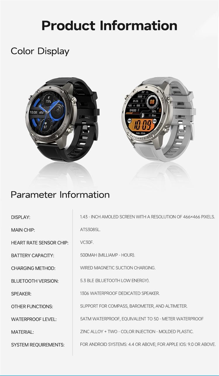 SKMEI Smartwatch DM56 dengan pengingat hidrasi untuk kesehatan lebih terjaga
