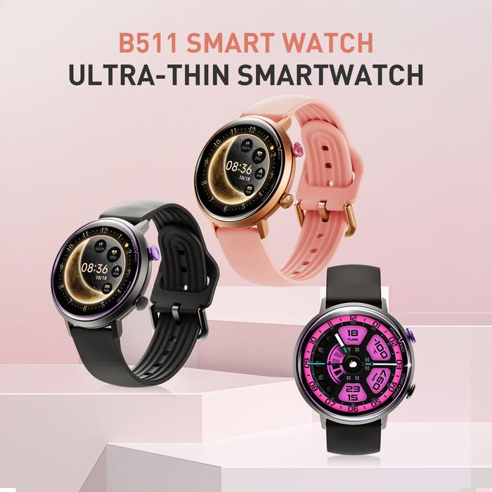 SKMEI Smartwatch tahan air 5ATM untuk penggunaan saat berenang atau hujan