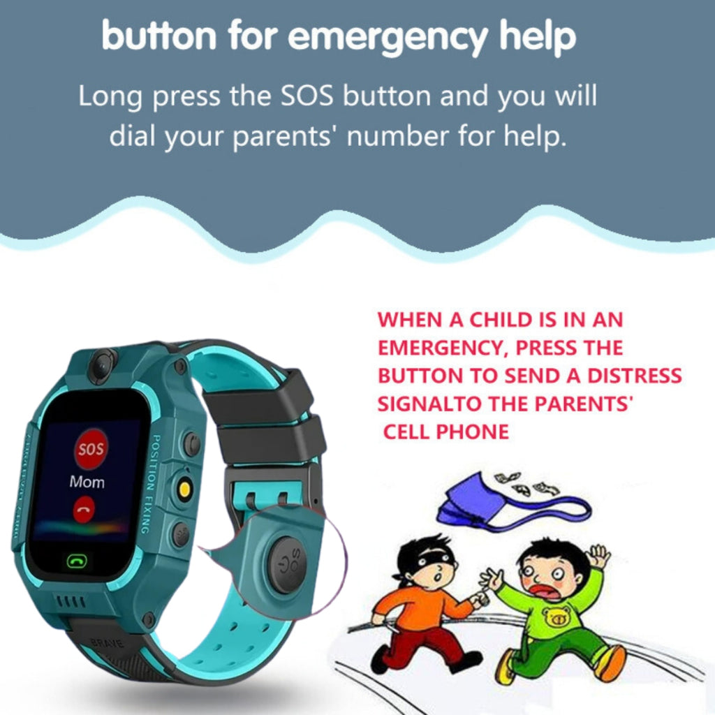 Smartwatch Anak dengan Fungsi Pemosisian LBS