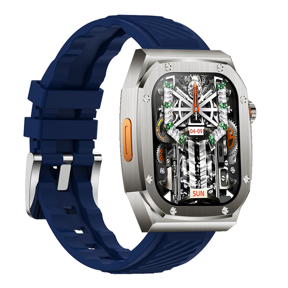 Smartwatch NFC dual strap sporty dan elegan