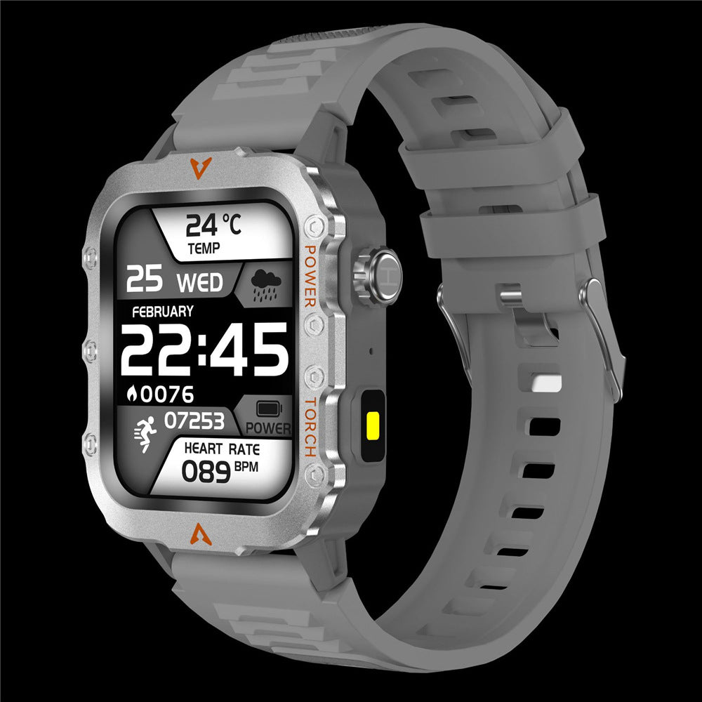 Smartwatch Outdoor dengan desain tangguh, tahan air untuk aktivitas luar ruangan