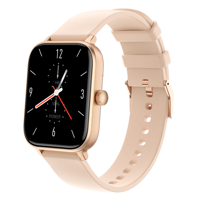 Smartwatch P74 dengan tampilan layar AMOLED