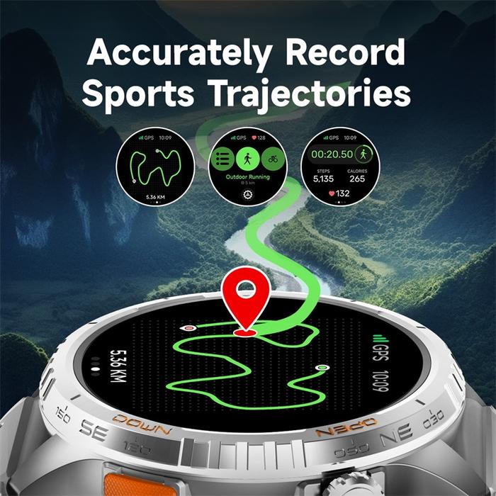 Smartwatch fitness dengan fitur kesehatan lengkap