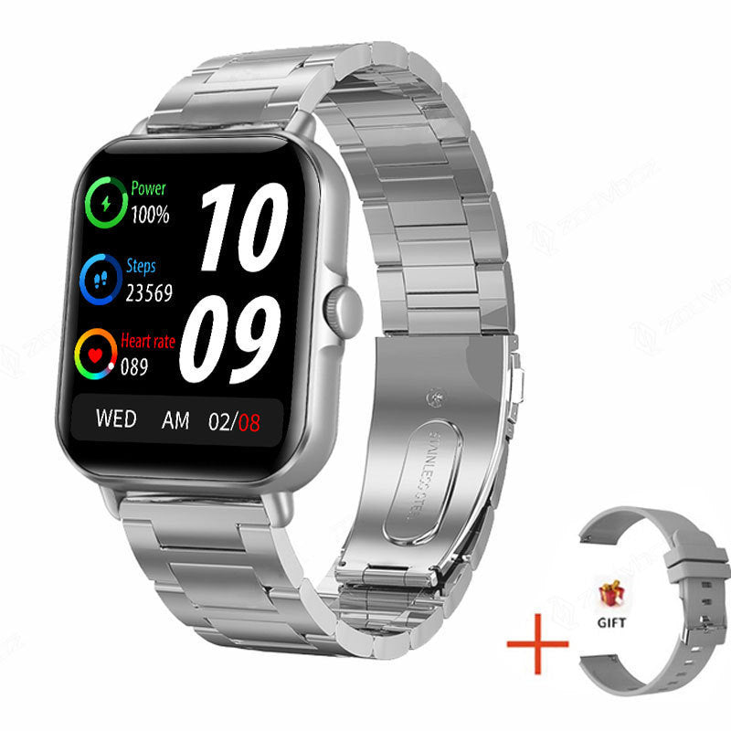Smartwatch modern dengan desain ramping dan layar HD 1.69 inci