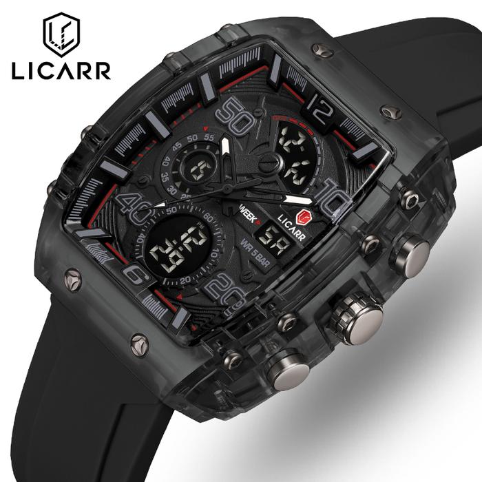 jam tangan digital pria anti air tahan tekanan dan gores