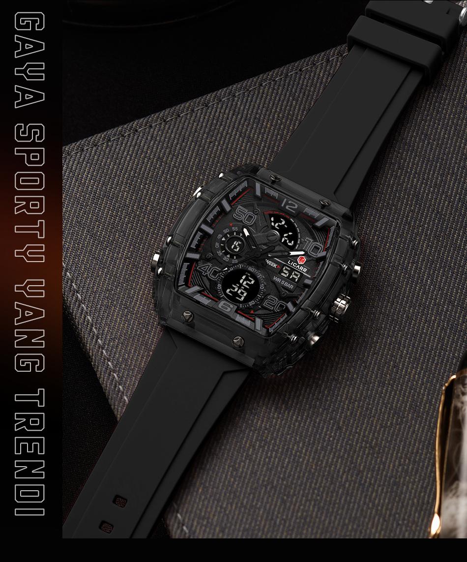 jam tangan outdoor digital pria anti air dengan desain kuat