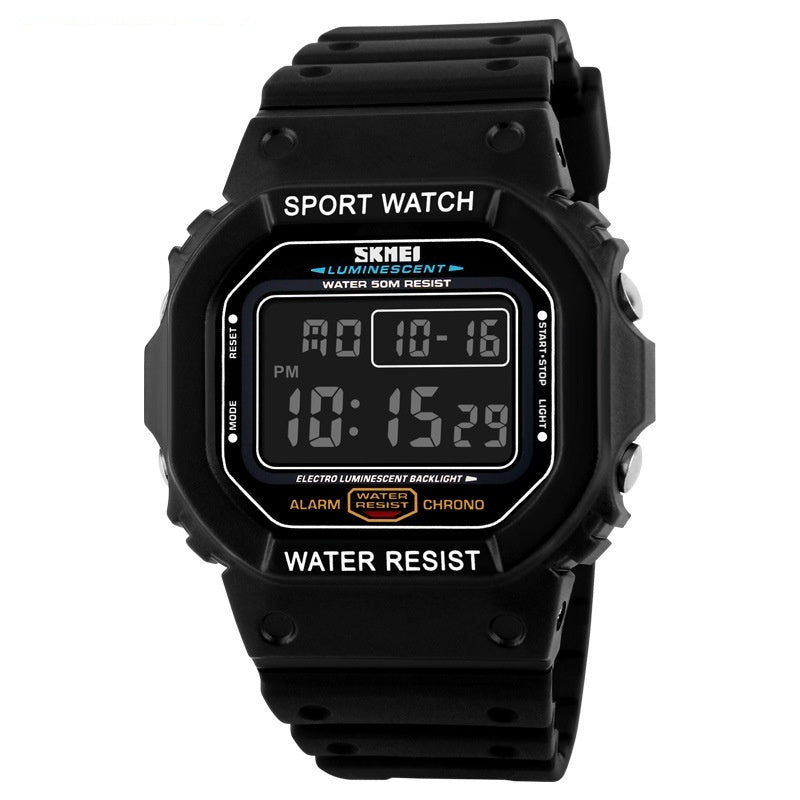 jam tangan skmei dengan desain sporty