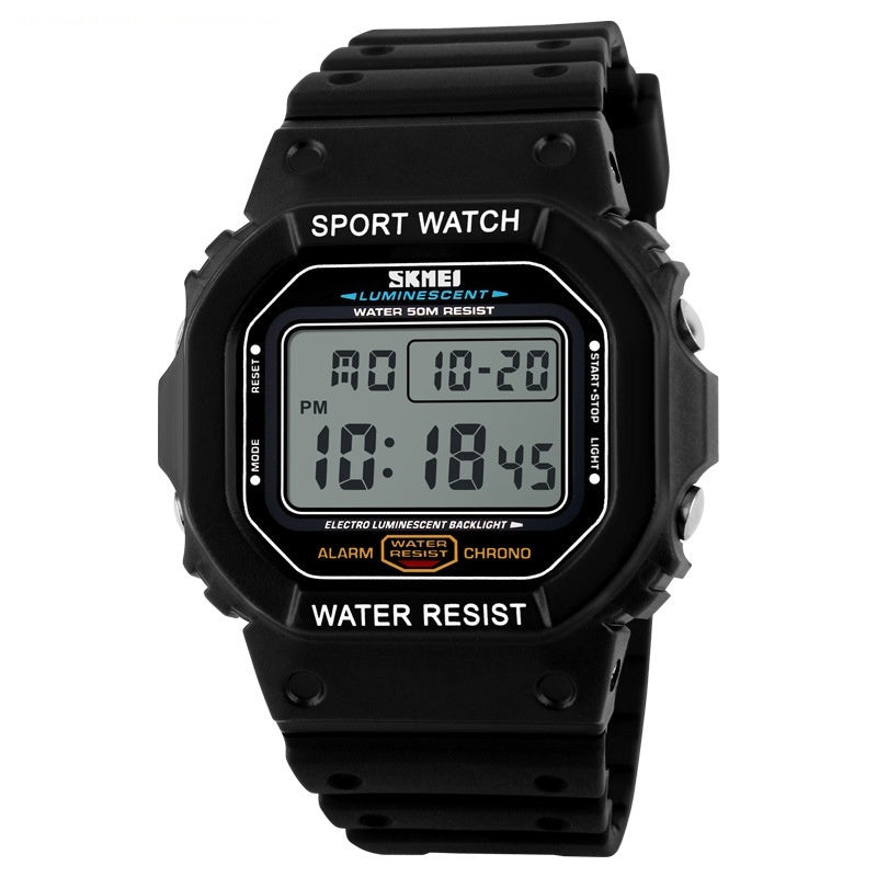 jam tangan skmei pria dengan tanggal