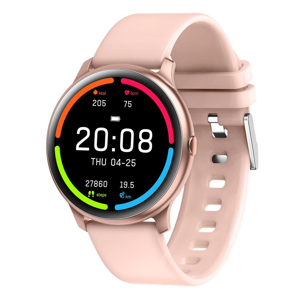 smartwatch bulat untuk pemantauan kesehatan harian