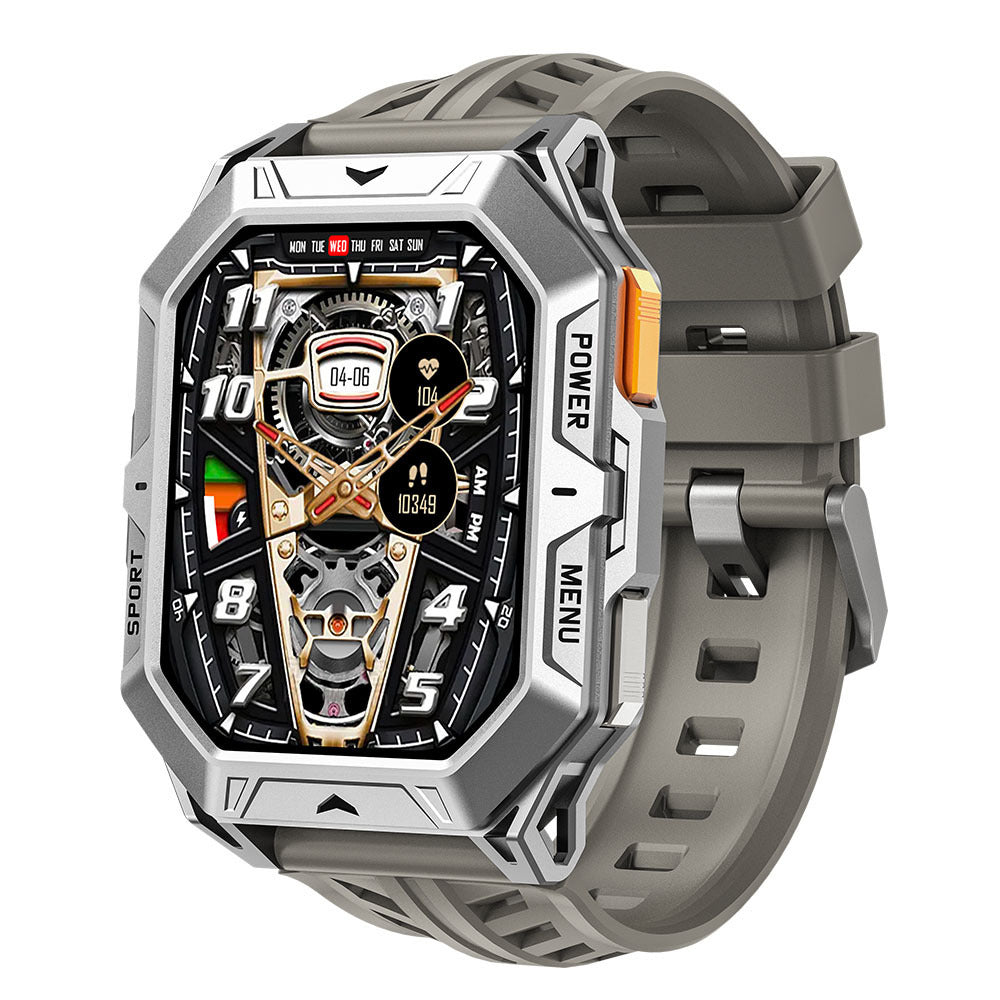 smartwatch kesehatan layar AMOLED jernih