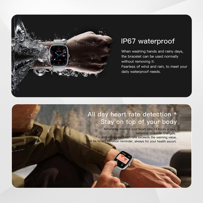 smartwatch skmei desain unisex pria wanita