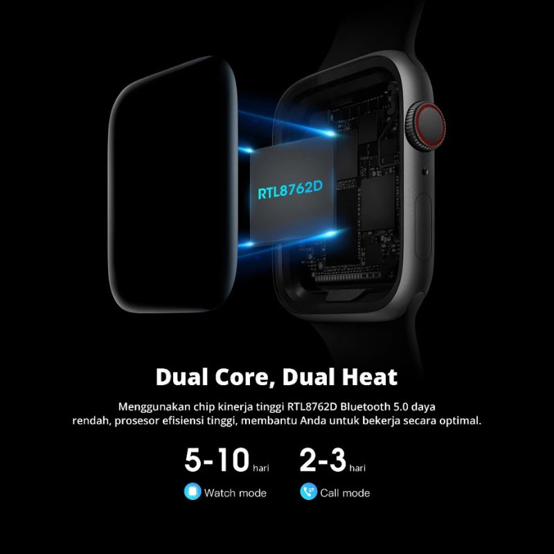 CASIO Smartwatch S10 Max dengan pengisian daya nirkabel