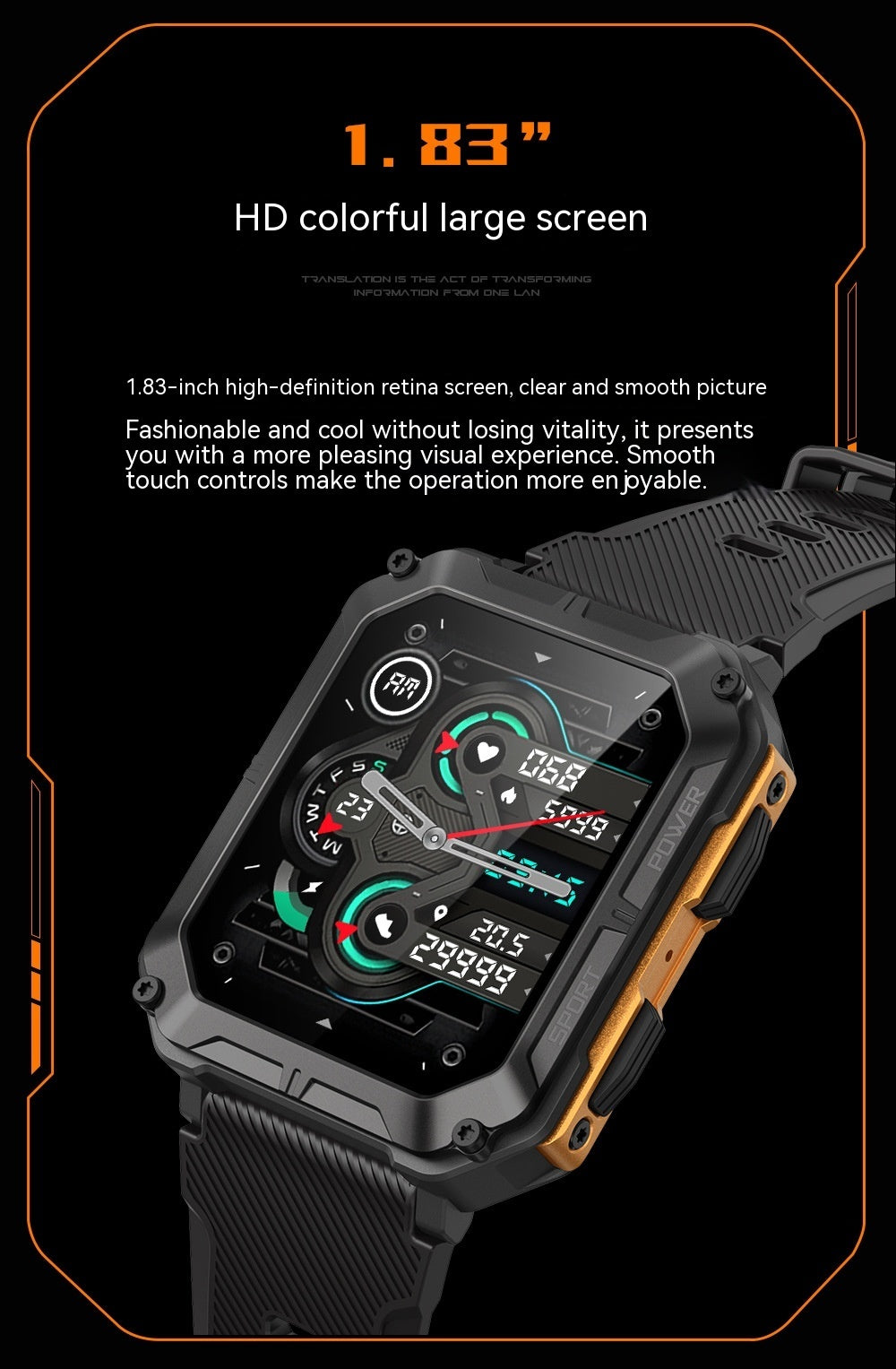 DND Smartwatch untuk olahraga luar ruangan