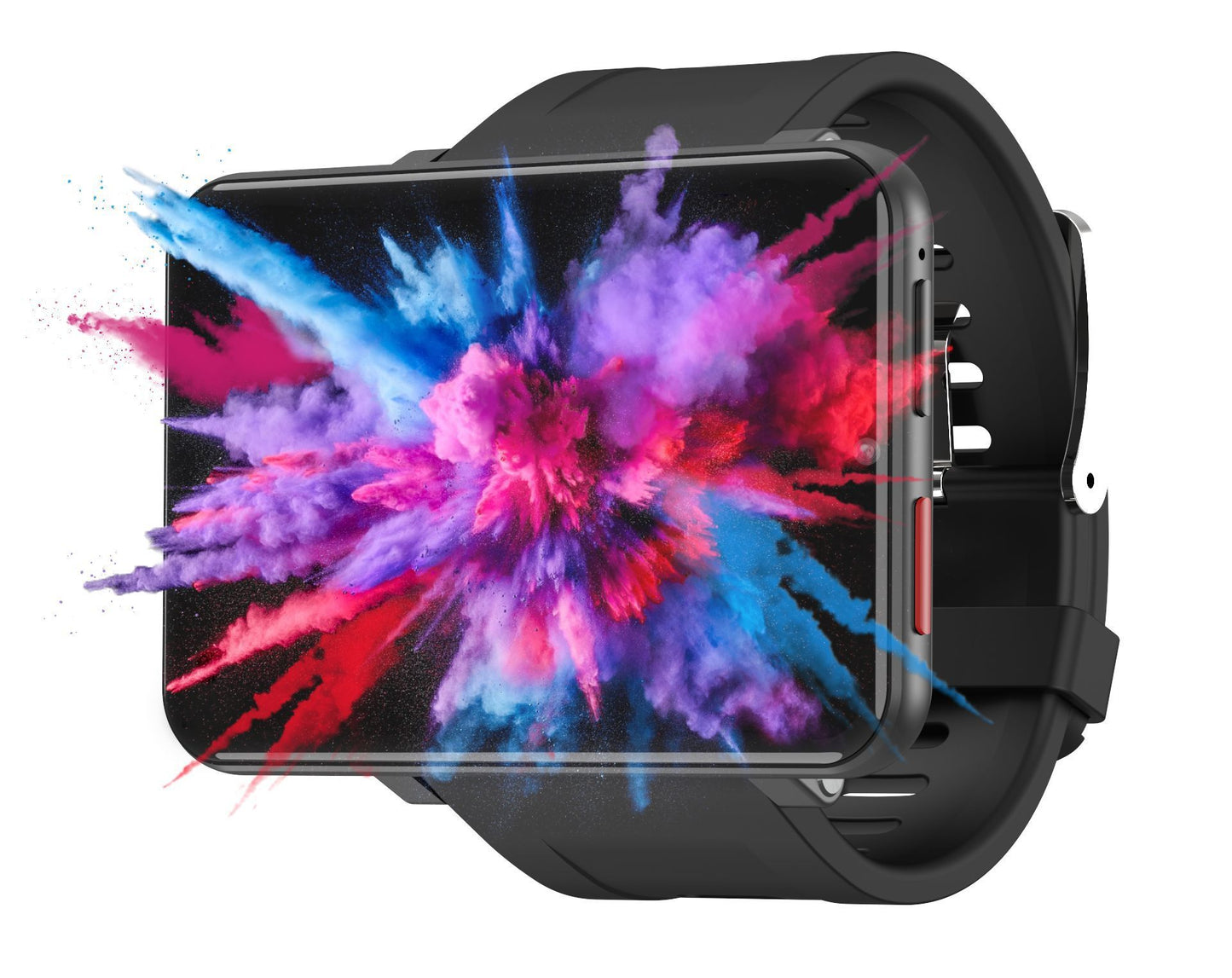 Desain minimalis Smartwatch 9 Pro hitam