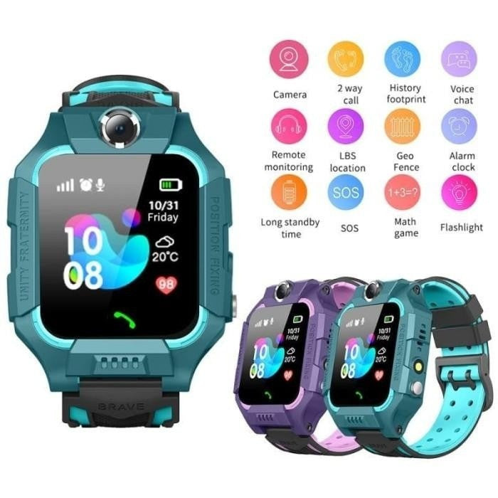 Fitur GPS real-time pada smartwatch anak Z6