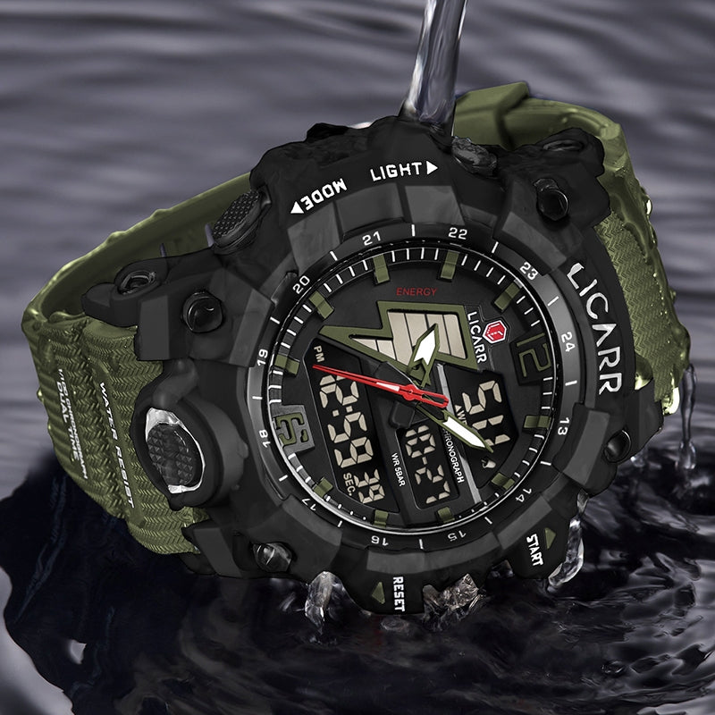 Fungsi dual display pada jam tangan Casio Original terbaru