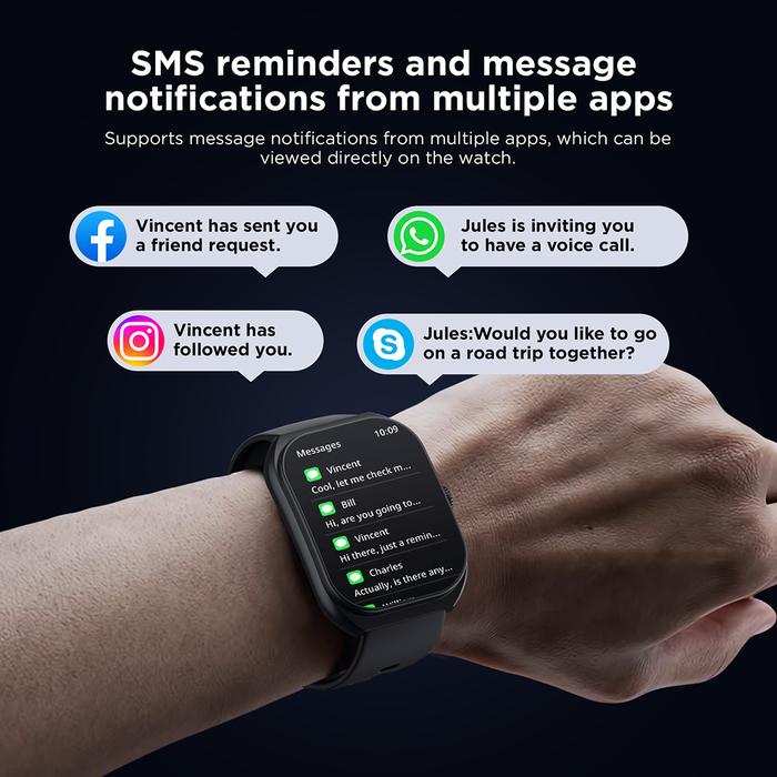 Fungsi pemantauan tidur di SKMEI Smartwatch untuk kualitas tidur lebih baik