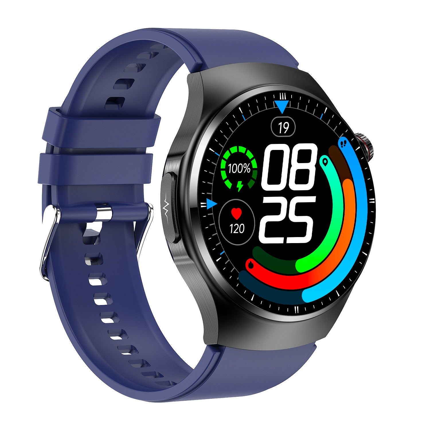 Ilustrasi smartwatch dengan fitur pengingat minum air