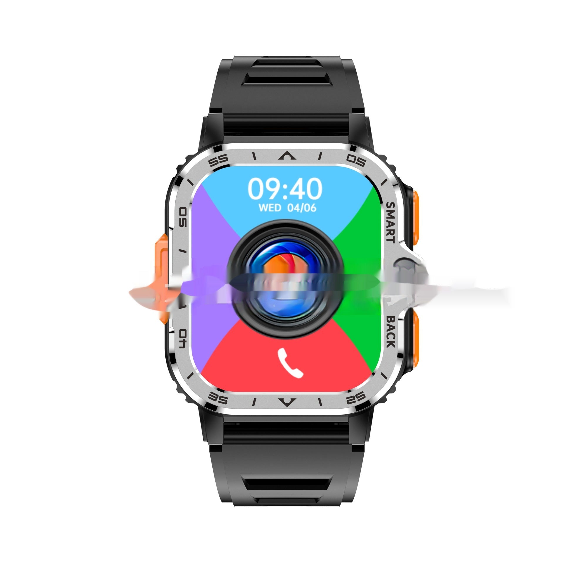 Jam Pintar Bluetooth Call kompatibel dengan iOS dan Android