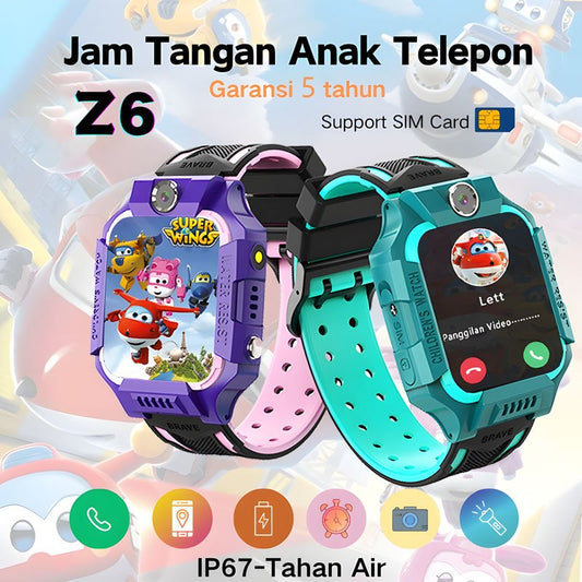 Jam Smartwatch Anak Z6 dengan GPS dan Panggilan 4G