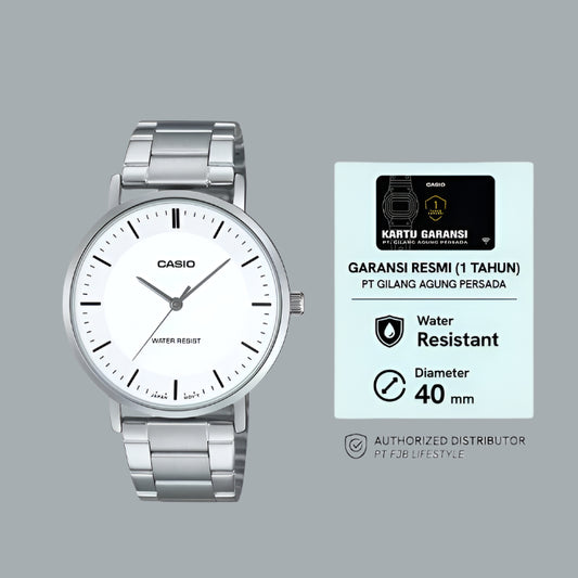Jam Tangan Casio Pria MTP-VT04D-7EDF Desain Elegan