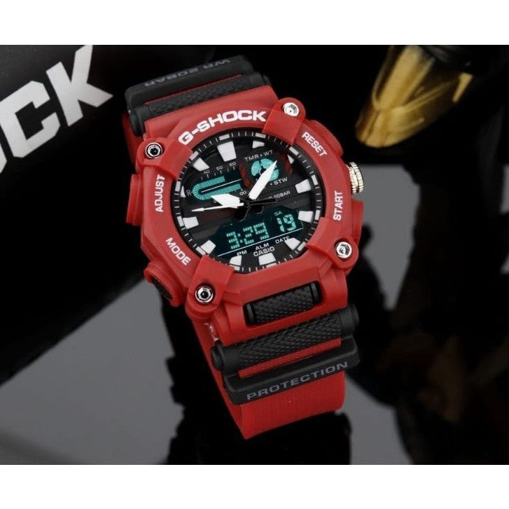 Jam Tangan Pria Casio Anti Air dengan Bahan Rubber Tahan Lama