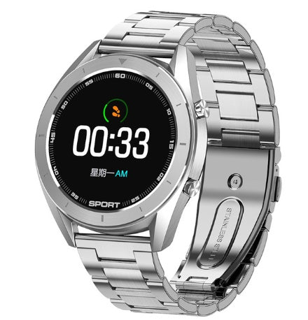 Jam Tangan Smartwatch Pria dengan Pelacakan Kesehatan