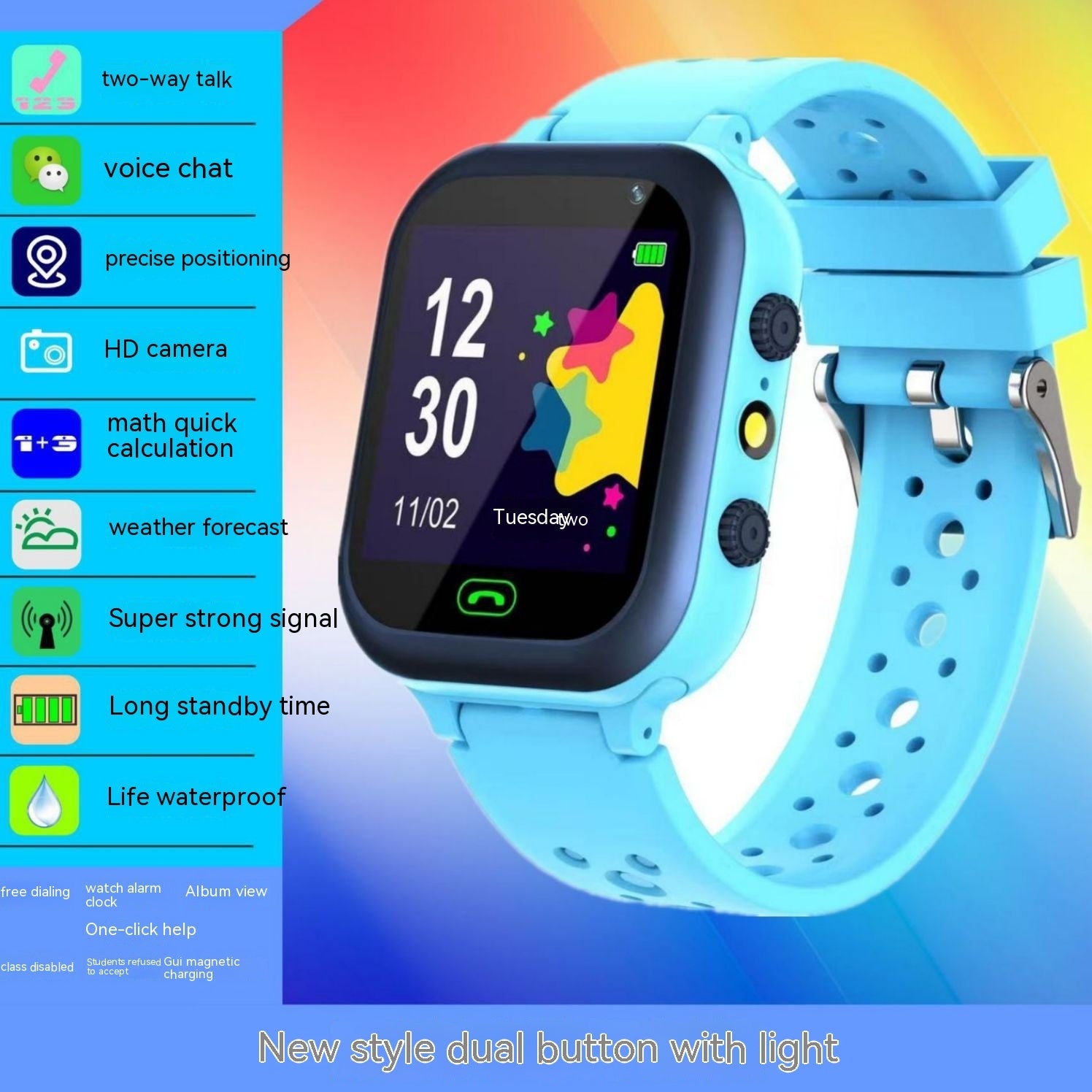 Jam pintar anak Q15 smartwatch canggih dan aman