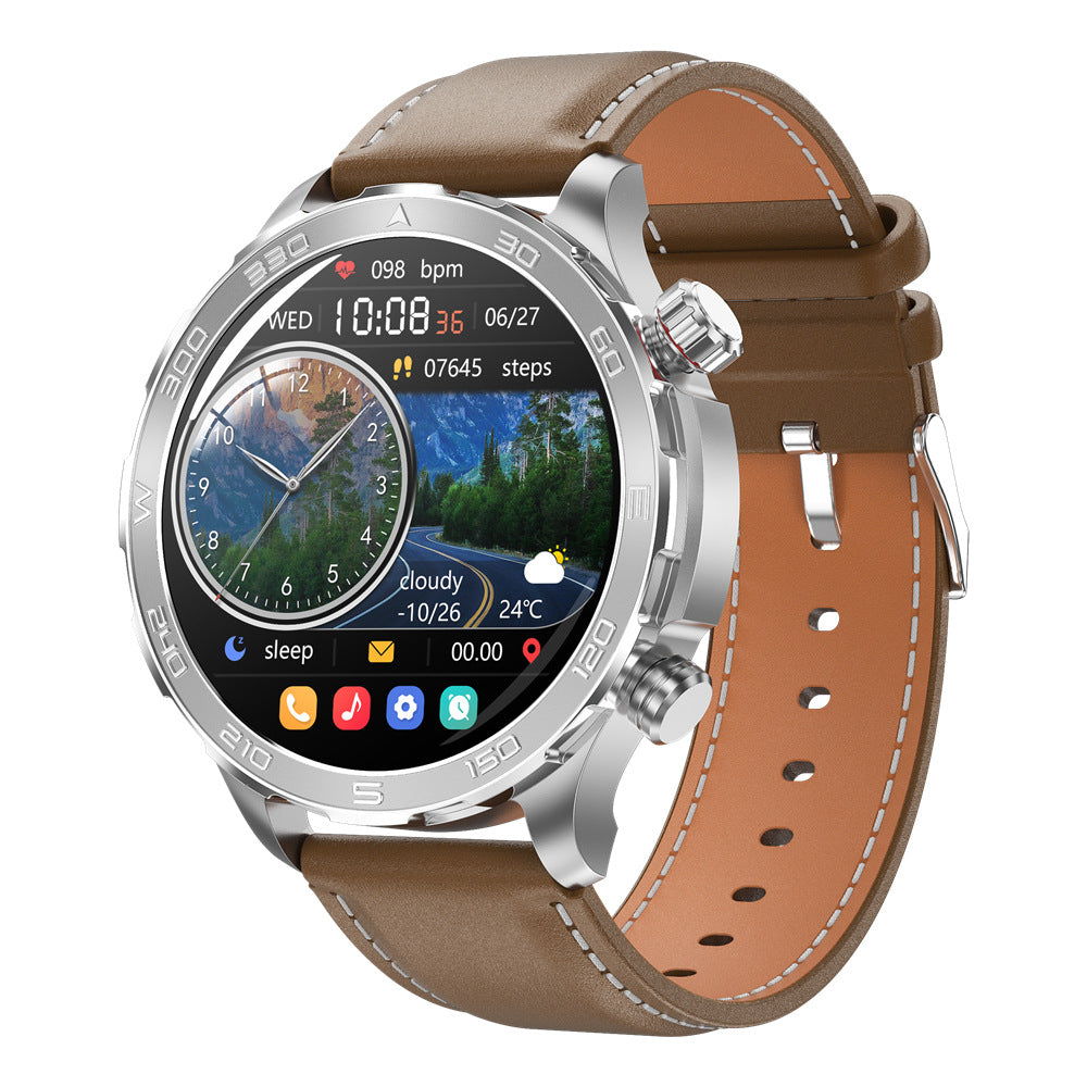 Jam pintar dengan notifikasi pesan langsung di layar