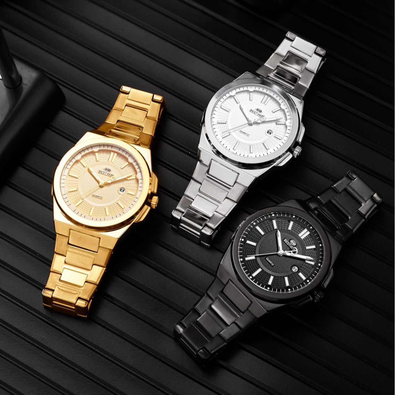 Jam tangan Alexandre Christie pria formal