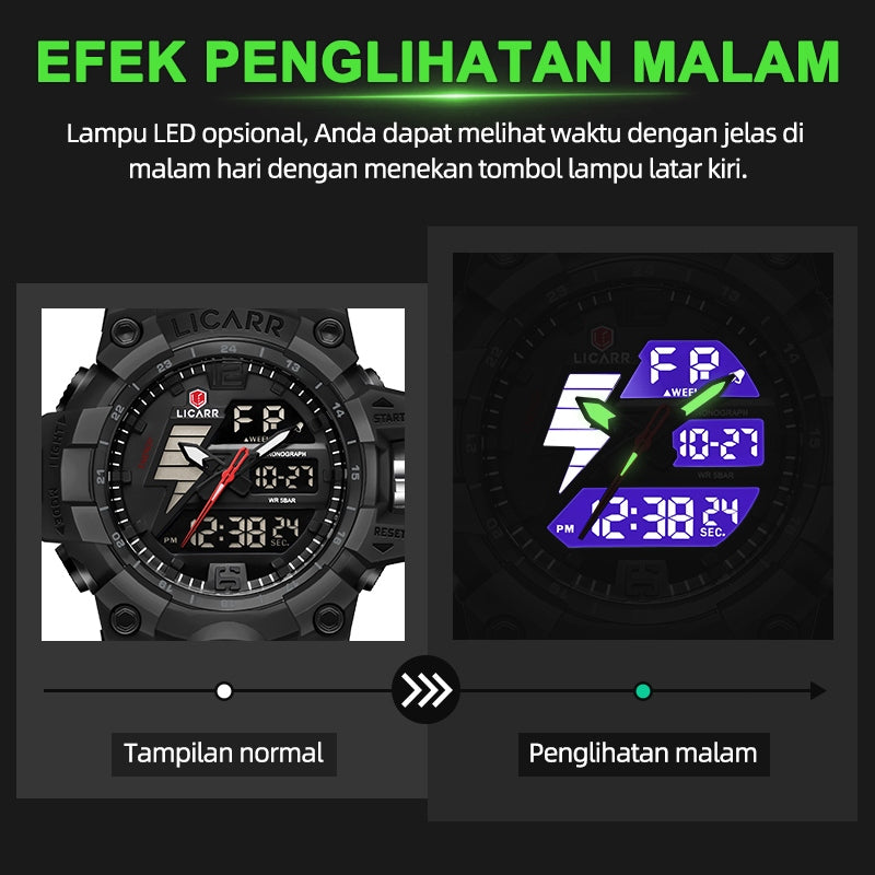Jam tangan Casio Original terbaru dengan kaca tahan gores