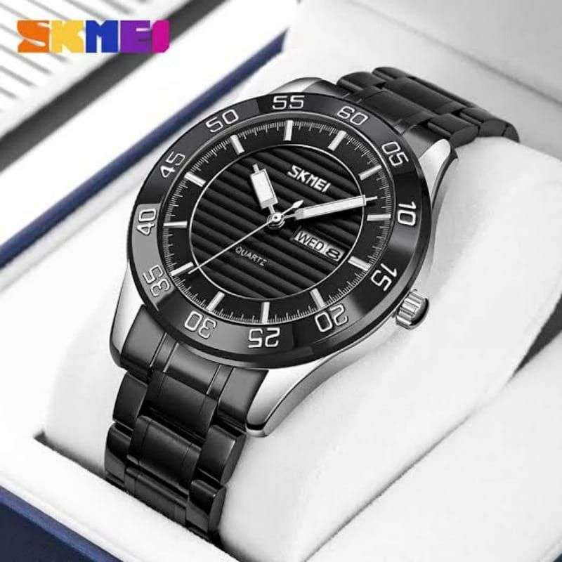 Jam tangan SKMEI pria dengan tampilan modern dan elegan