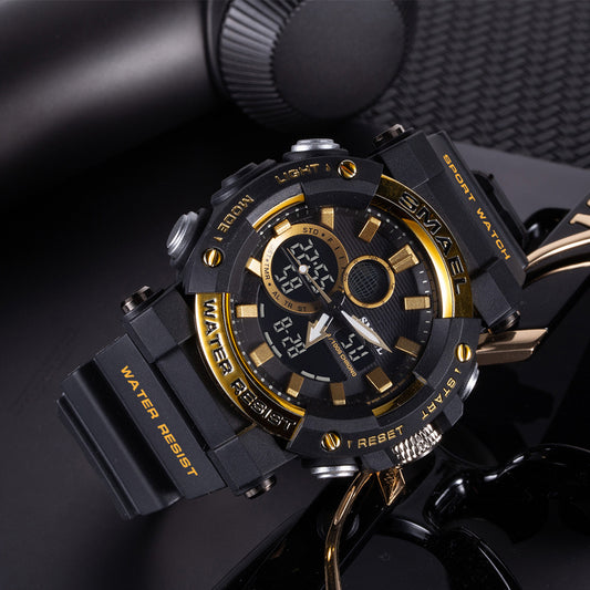 Jam tangan digital pria anti air original desain sporty