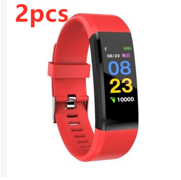 Jam tangan pintar ID115Plus desain ringan dan ergonomis