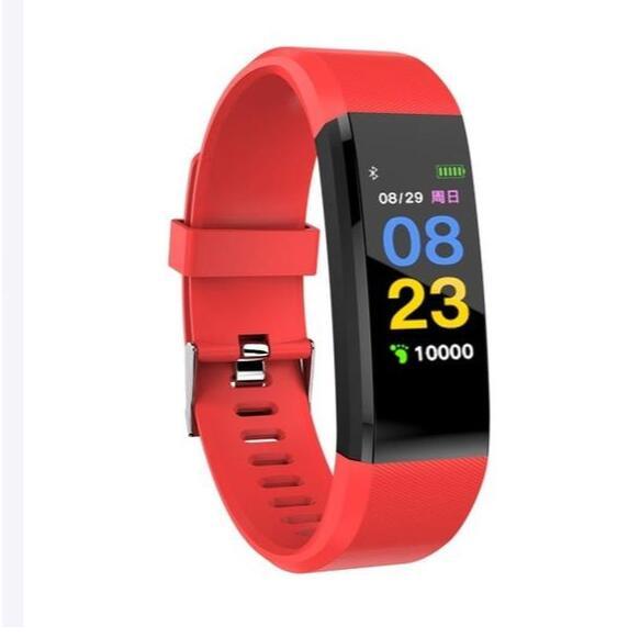 Jam tangan pintar ID115Plus ukuran ideal dan pas di pergelangan