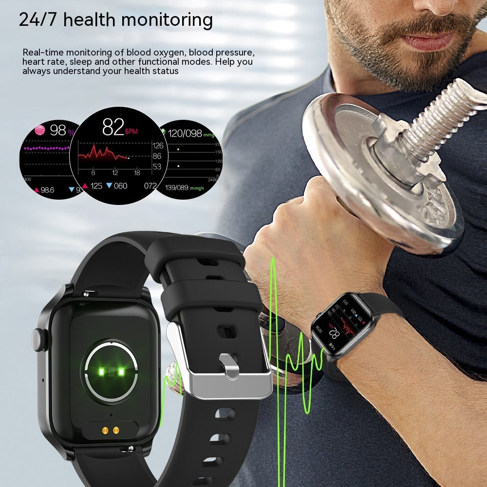 Jam tangan pintar dengan fitur panggilan Bluetooth