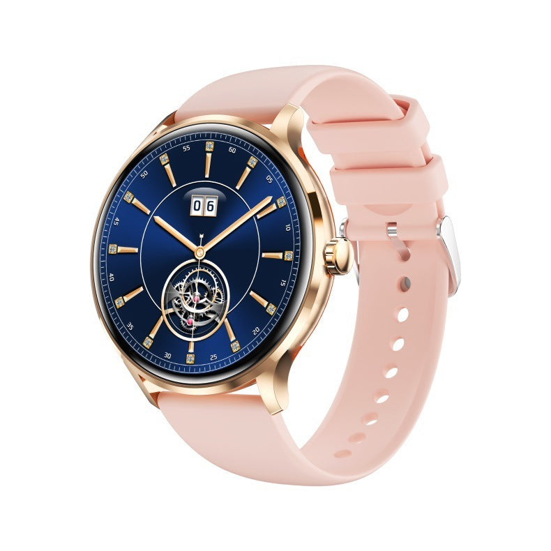 Jam tangan pintar dengan mode olahraga dan pemantau detak jantung real-time