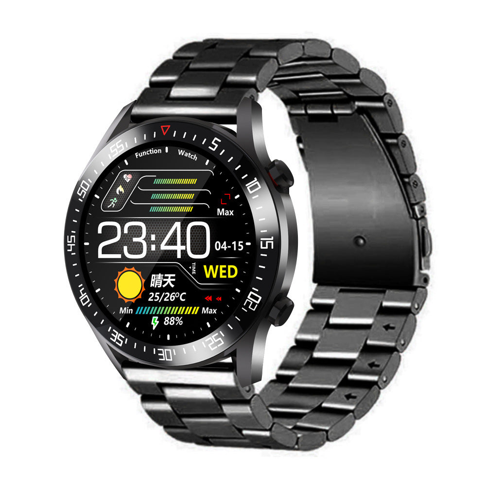Jam tangan pintar dengan tali ergonomis dan stylish