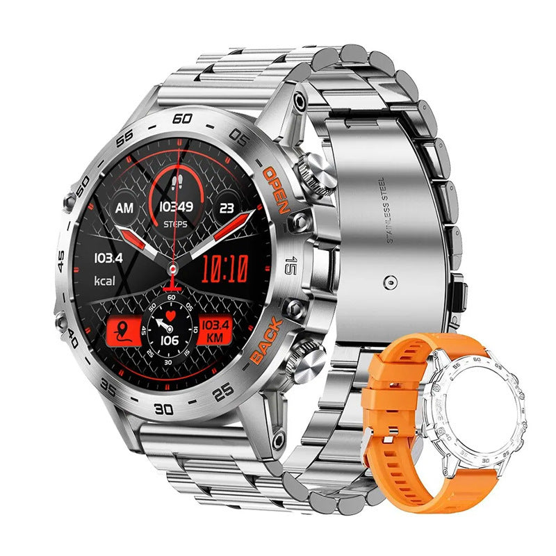 Jam tangan pintar desain modern untuk pria aktif