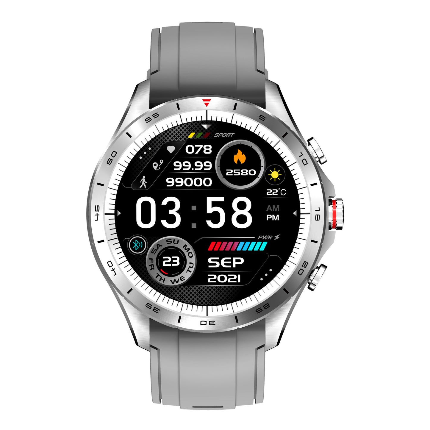 Jam tangan pintar elegan cocok untuk profesional