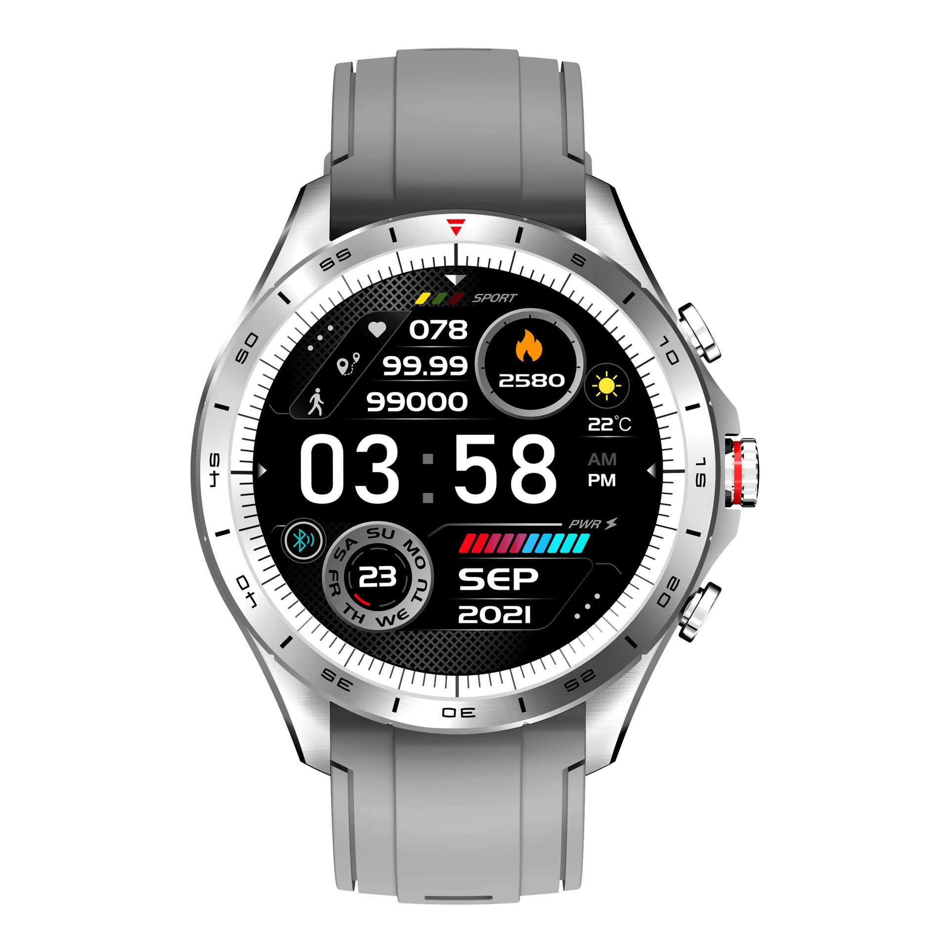 Jam tangan pintar elegan cocok untuk profesional