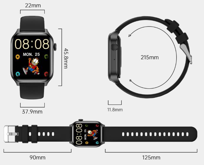 Jam tangan pintar untuk pasangan modern dan aktif