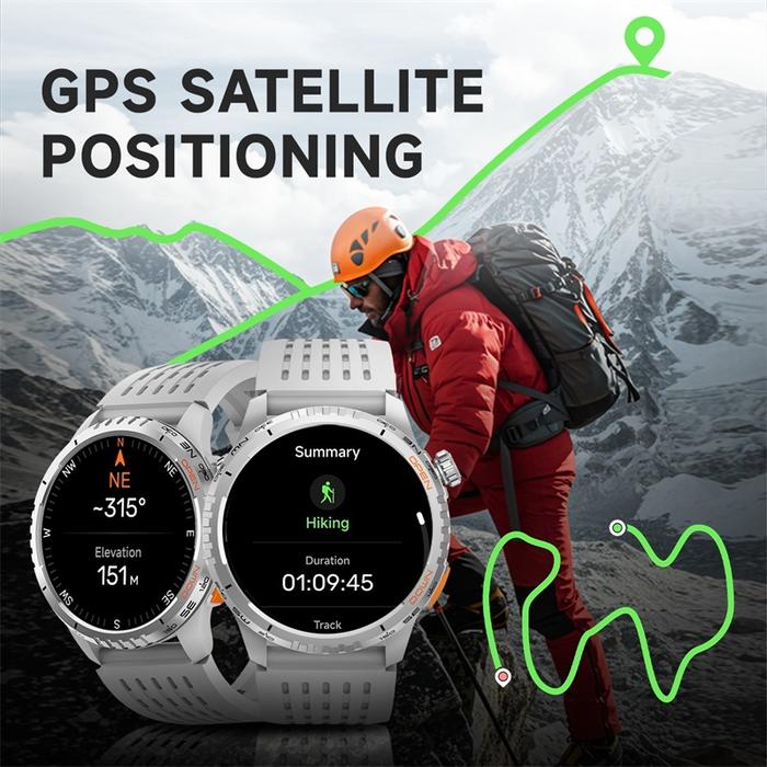 Jam tangan pintar wanita dengan layar AMOLED