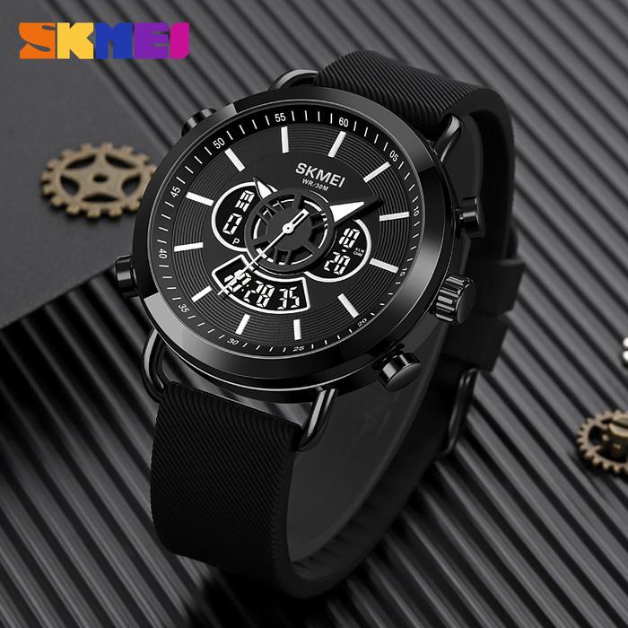 Jam tangan pria SKMEI dengan mesin Japan Movement