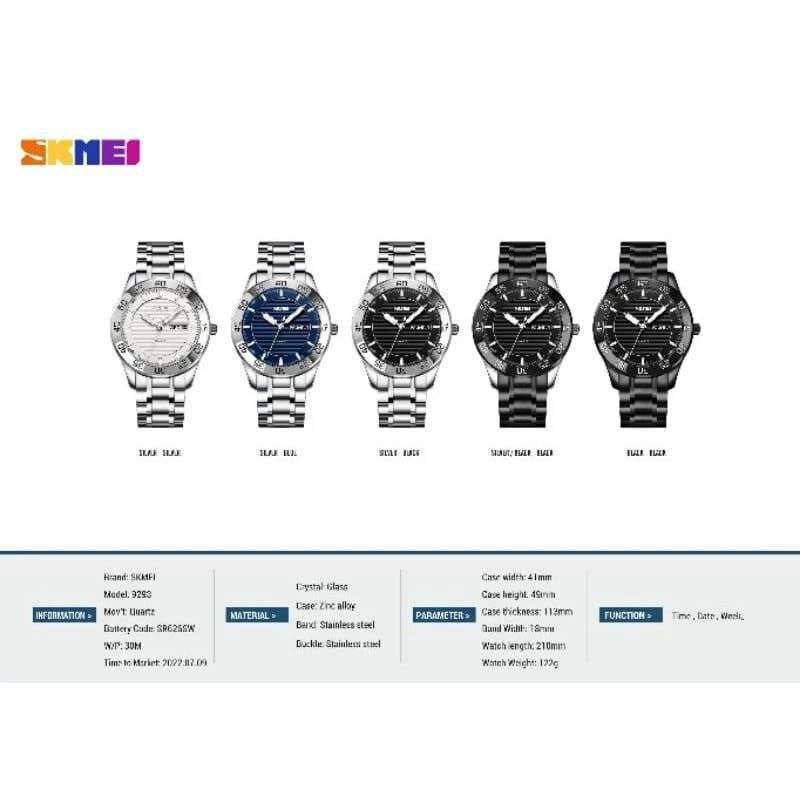 Jam tangan pria SKMEI tahan lama dengan fitur tahan air