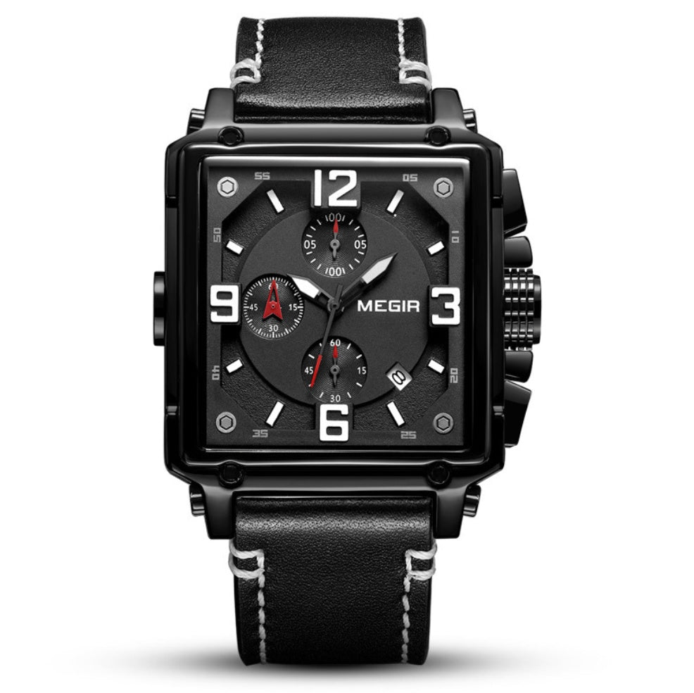 Jam tangan pria anti air dengan tampilan retro stylish